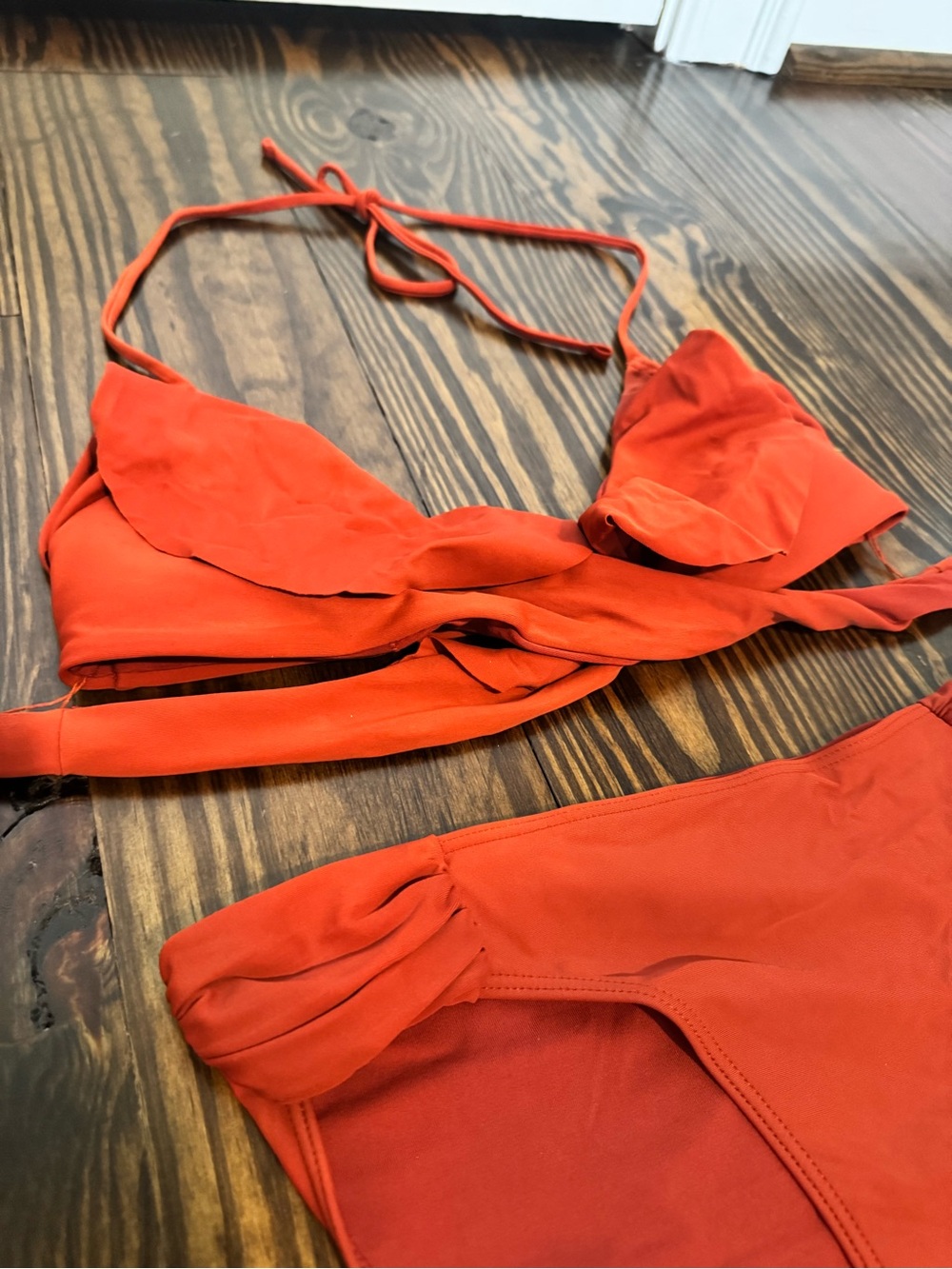 Rust Red Bikini - Picture 2 of 3